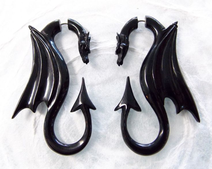 132 Best With The Dragon Tattoo Images On Pinterest Fake The Hottest New Style Is Like A Temporary Tattoo For Ear Get Gauged Fake Gauge Earringsthe