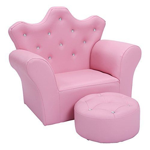 Costzon Kids Sofa Chair With Ottoman Children Upholstered Costzon Kids Sofa Chair With Ottoman Children Upholstered