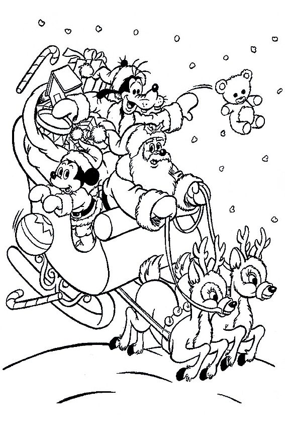 Mickey Mouse Coloring Page