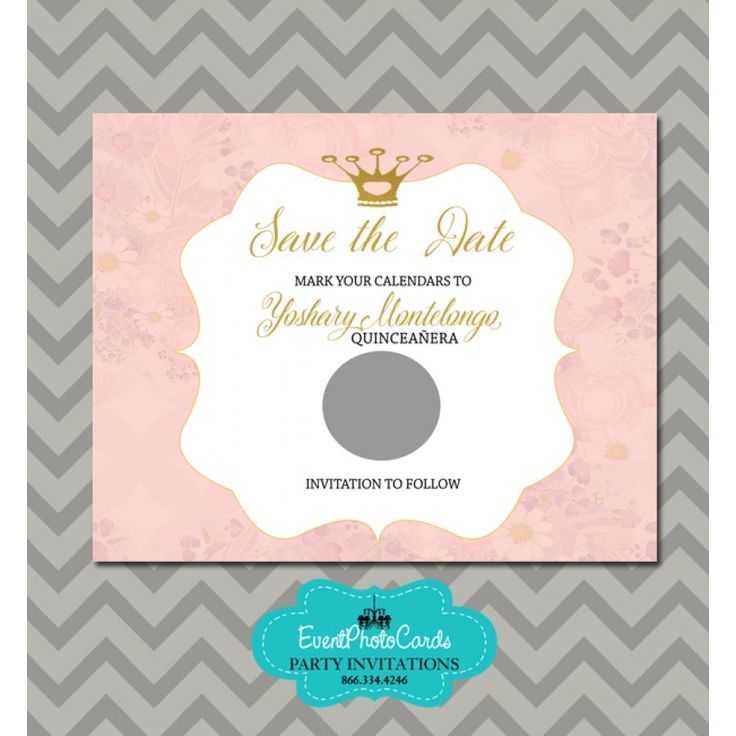 quince save the dates