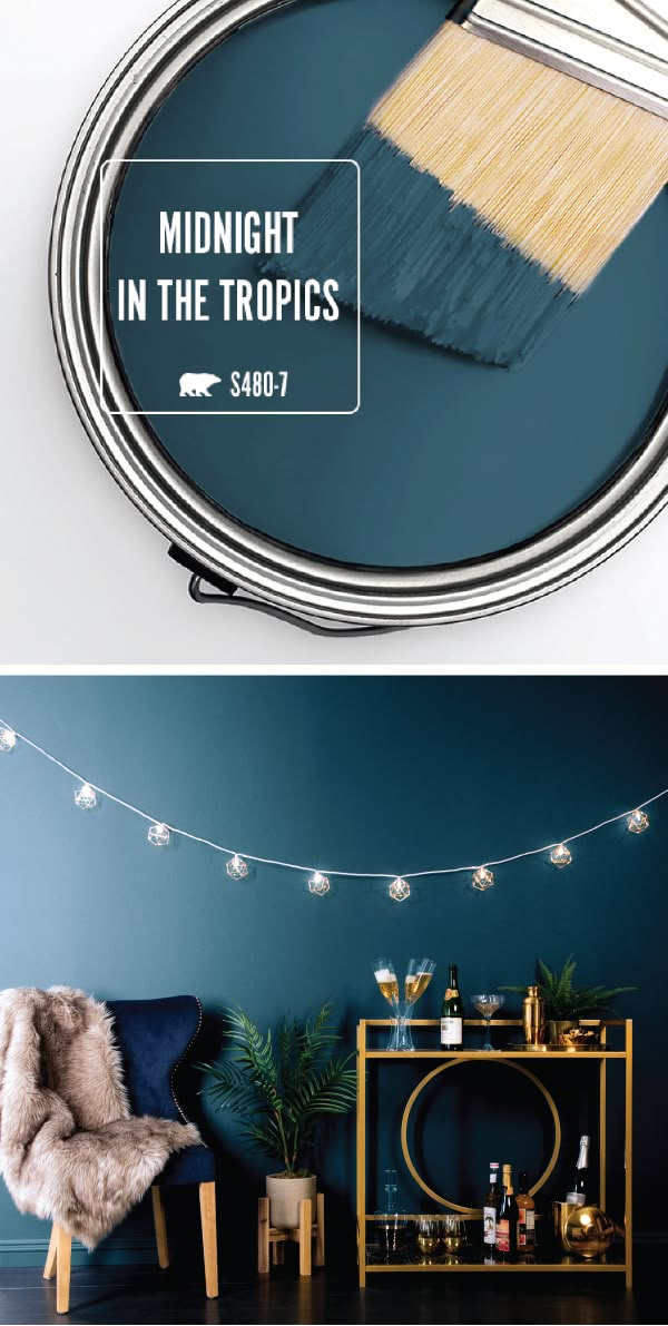 New Year S Inspiration Midnight In The Tropics Blue Rooms New Year S Inspiration Midnight In The Tropics Blue Rooms Pinterest Home Decor And House