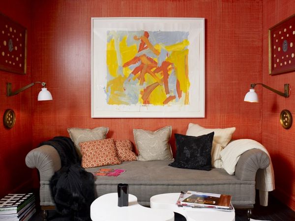 Die besten 25+ Orange wandfarben Ideen auf Pinterest - wohnzimmer schwarz weis orange Die besten 25+ Orange wandfarben Ideen auf Pinterest - wohnzimmer schwarz weis orange