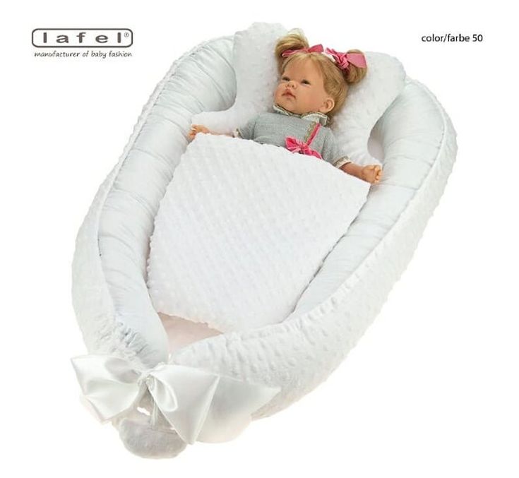 exclusivo Baby Nest decorado con Decorativo Gipiure lafel Elegante Cocoon