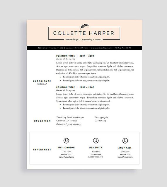 44 best Resume Templates images on Pinterest Cover letters - how to do a cover page for a resume 44 best Resume Templates images on Pinterest Cover letters - how to do a cover page for a resume