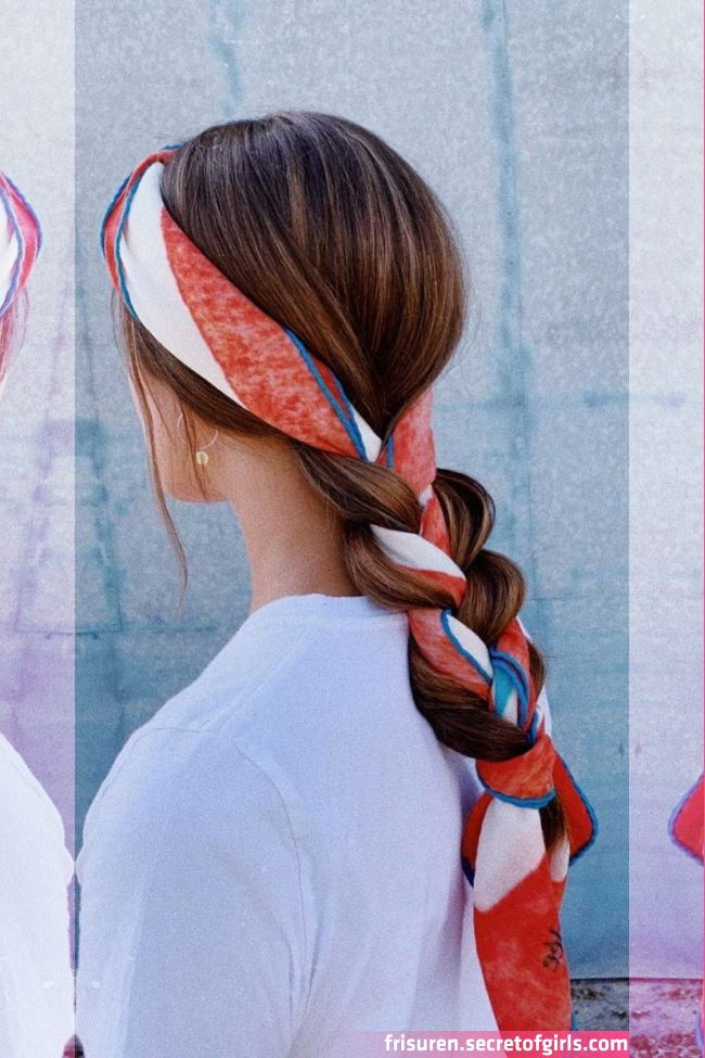 21 Pretty Ways To Wear A Scarf In Your Hair Scarf Hairstyles Hair Scarf Styles Bandana Hairstyles For Lo Hair Scarf Styles Cool Hairstyles Scarf Hairstyles