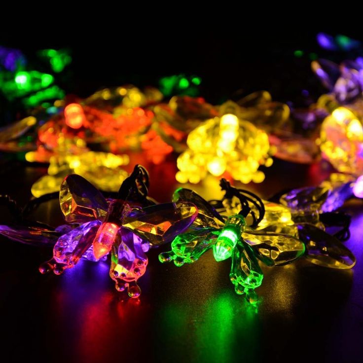 amazoncom ledertek solar christmas lights 246ft 75m 40 led 8 modes light decorationshalloween