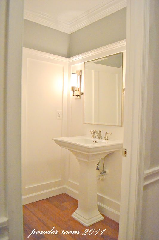 Ralph Lauren Pale Gray Traditional Powder Room By Sixteen Fourteen Ralph Lauren Pale Gray Traditional Powder Room By Sixteen Fourteen