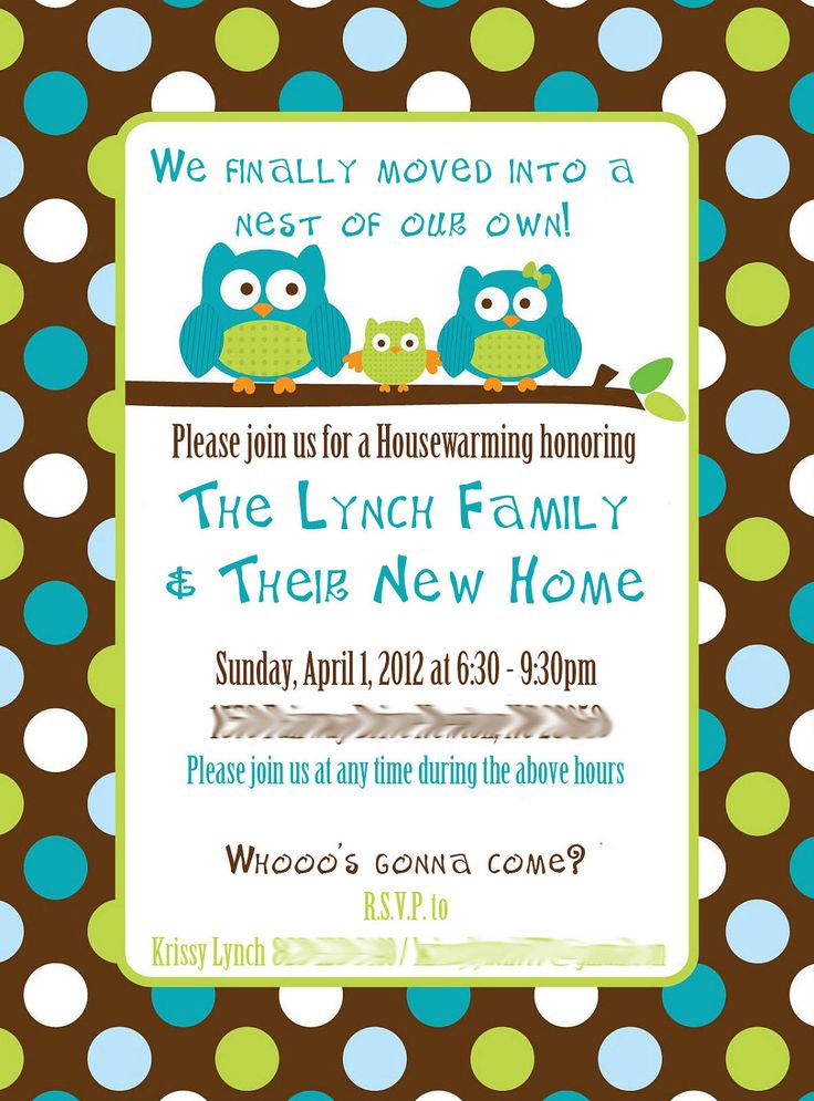 housewarming invite template free