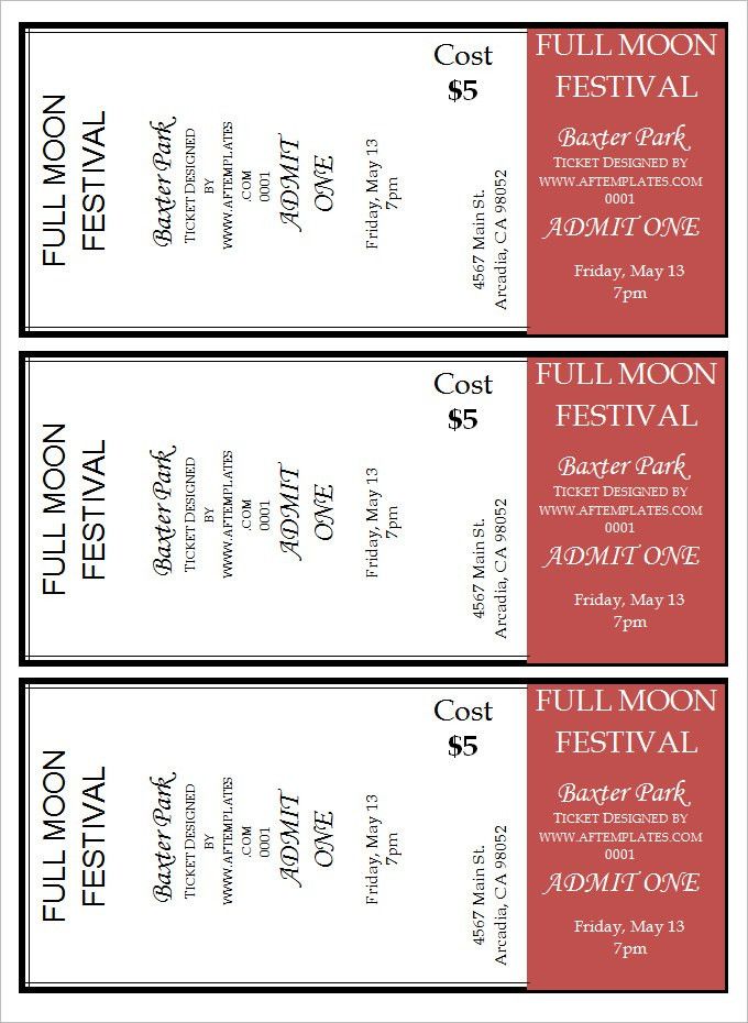 8 movie ticket templates free word eps psd formats download Template.net #SampleResume #TicketTemplateFree