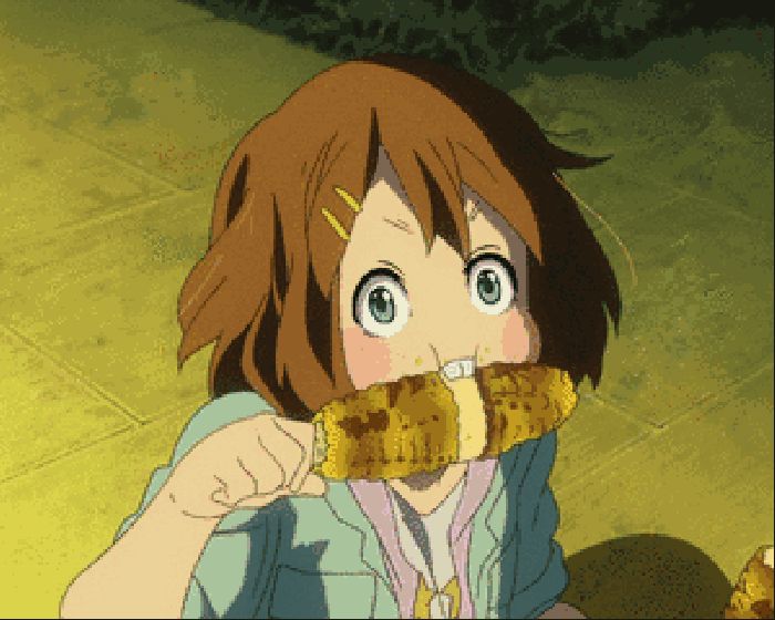 Anime wtf face gif