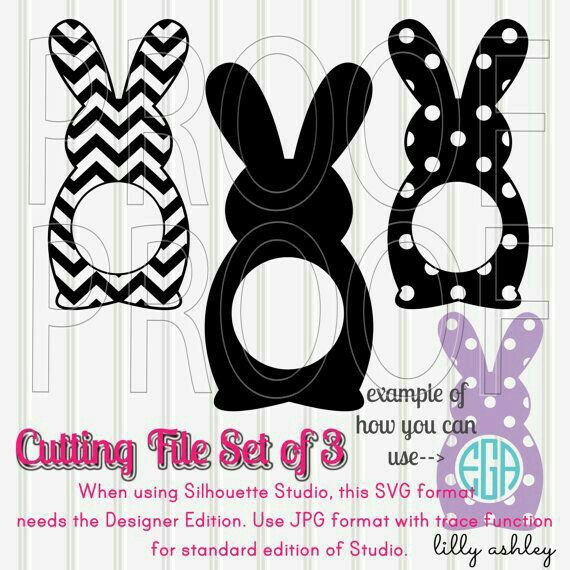 Download Pin by Lizzie on Easter | Easter svg, Bunny monogram svg ...