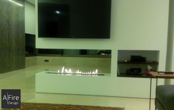 Cheminée Double Face Avec Bruleur Ethanol Intégré Télécommandé Sided Fireplace Bioethanol Inserts Bioethanol Fireplace, Double Sided Ethanol Fireplace Insert