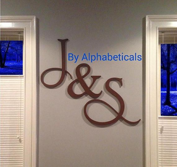 ★ PLEASE CONTACT SELLER BEFORE PURCHASE. All orders are custom, requiring prior confirmation. Payments made through personalized listings (ONLY LARGE LETTERS SOLD HERE) ★ HOW TO PURCHASE Contact seller providing your name, desired letters, capital letter height 18-22 and max width (in
