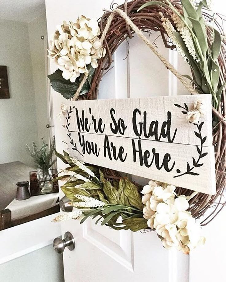 1514 Best Wreaths Images On Pinterest Front Doors Entrance Guest Room Cute Idea For Door