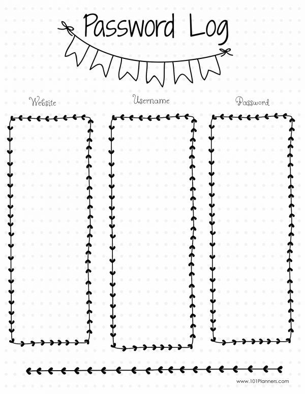 Best 25+ Password keeper ideas on Pinterest Password printable - free pass template Best 25+ Password keeper ideas on Pinterest Password printable - free pass template