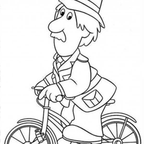 Download The Policeman In Postman Pat Coloring Pages : Bulk Color | Coloring pages, Postman pat, Postman