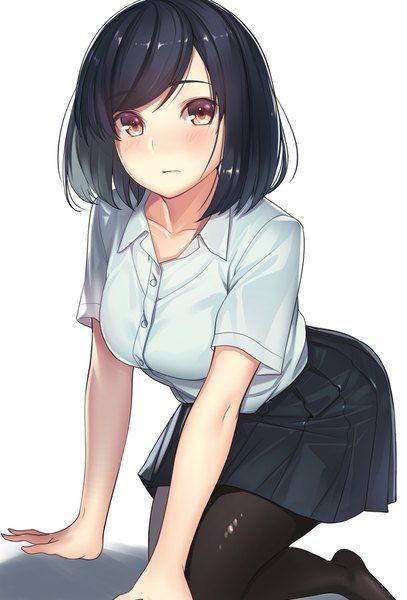 Anime girls short hair