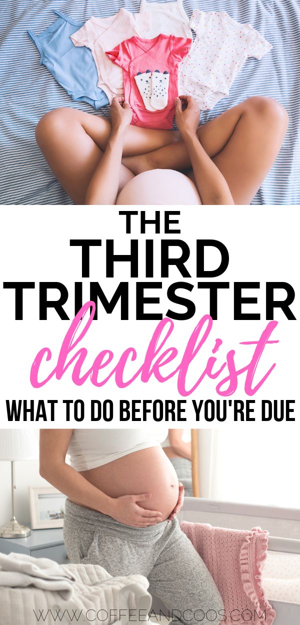 The Third Trimester Checklist