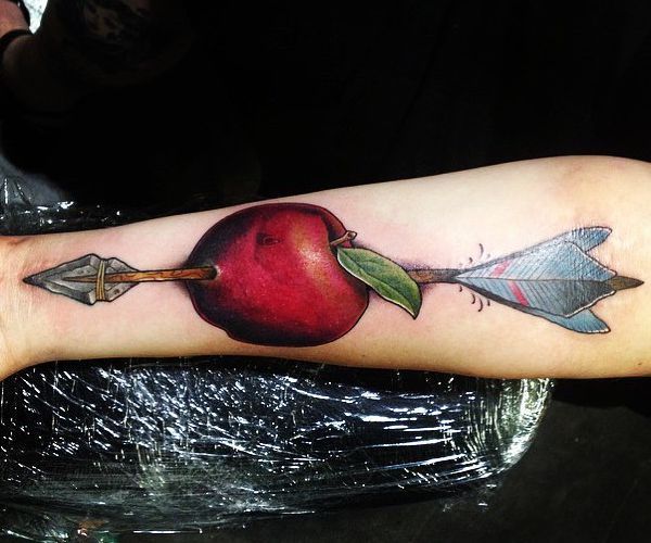 Tattoo gut und böse vereint