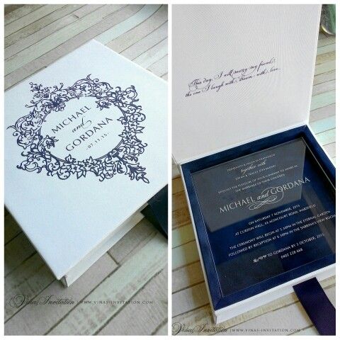 77 Best Acrylic Wedding Invitation Images On Pinterest Acrylic Invitation Clic Simple Sydney Wedding