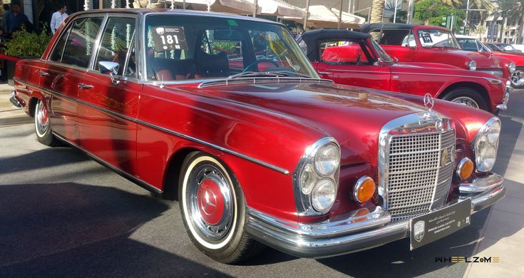 مرسيدس بنز 300 أس إي أل 1971 Antique Cars Mercedes Car
