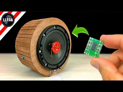 Diy Building Bluetooth Speaker With Mini Amplifier Youtube Diy Bluetooth Speaker Bluetooth Speakers Diy Speaker