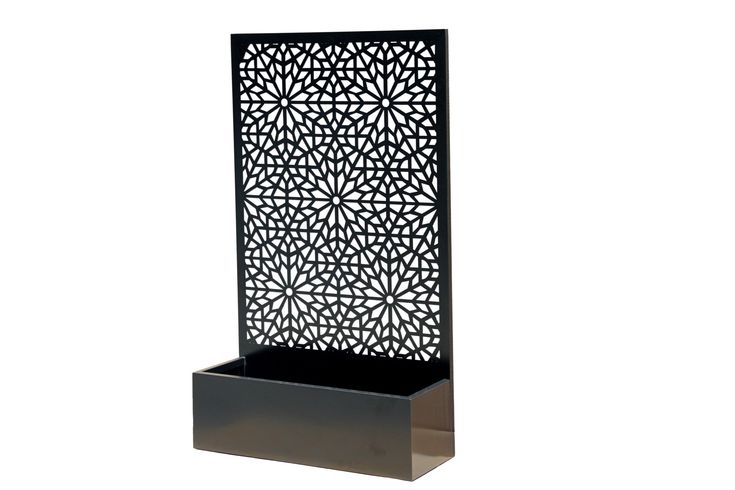 Moucharabiya Planter | Planter trellis, Privacy screen, Garden privacy