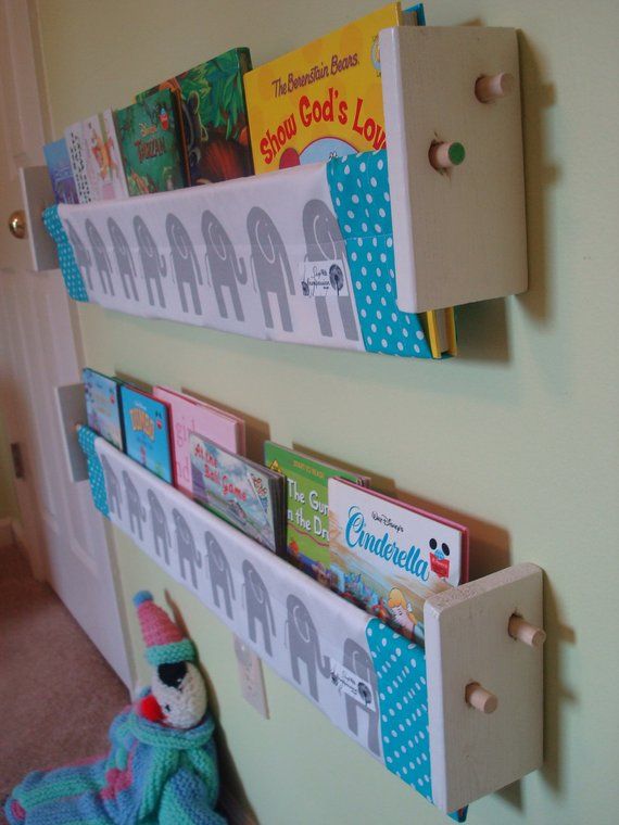 Book Storage Sling Grey Elephant Turquoise Quarto De Book Storage Sling Grey Elephant Turquoise Nursery Neutral