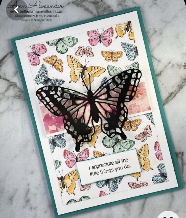 Set of 12 Postcards Monarch Winged Insects Kraft Cards 4.25 x 5.5 Post Cards Stationery Cute Bug Cards Invitations BEAUTIFUL BUTTERFLIES