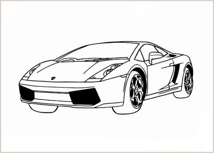 Pin by Coloring Pages Forkids on Lamborghini Coloring Pages | Coloring