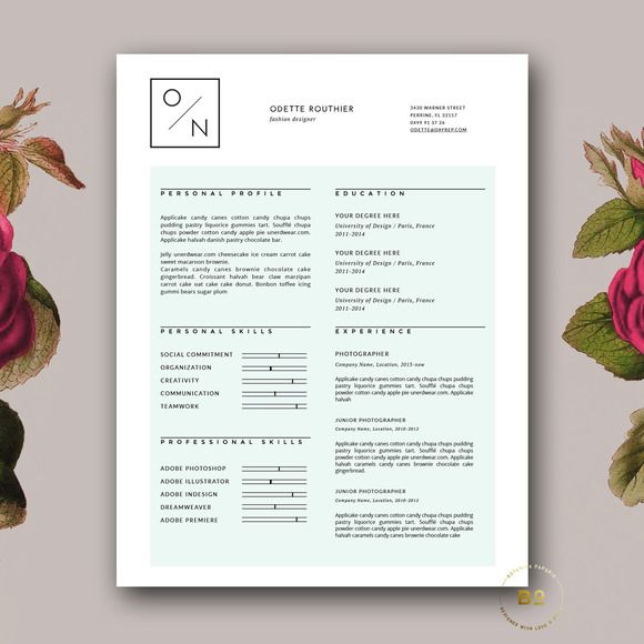Here are 50 innovative, creative Word resume templates that can be customized with a variety of fonts, colors, and formatting changes.