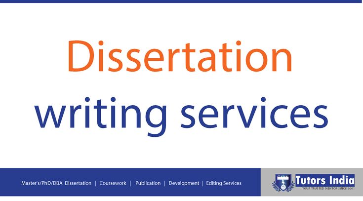 Masters dissertation services methodology structure
