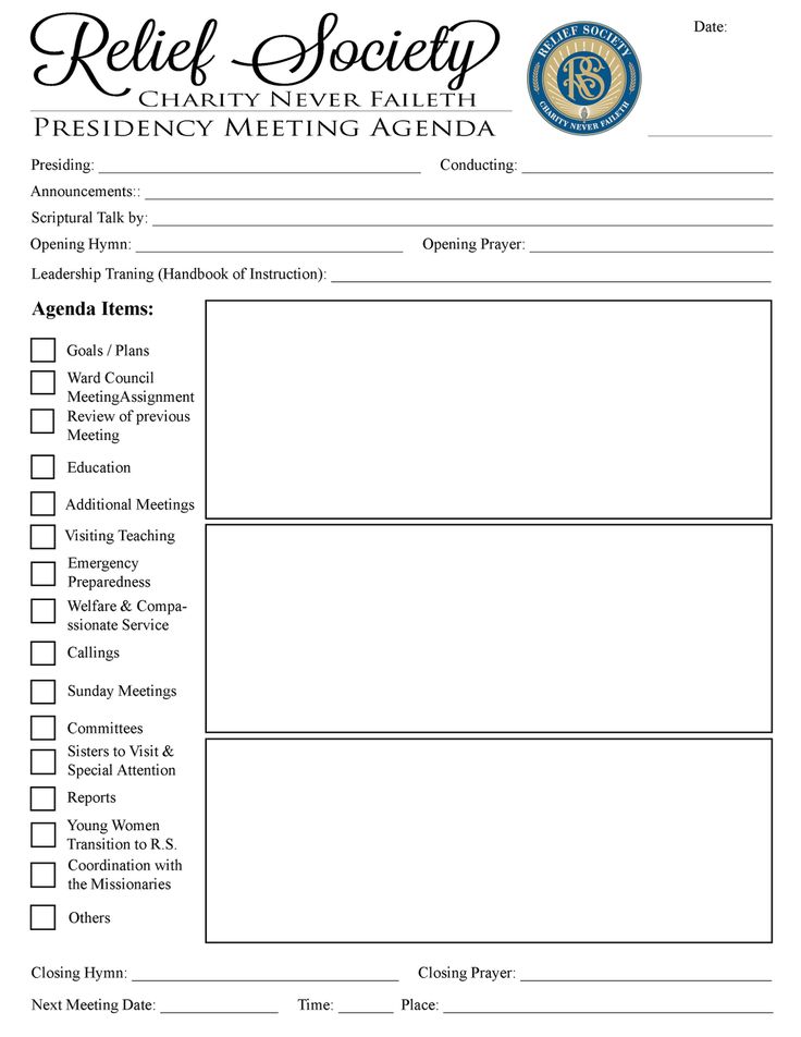 26 best Compassionate Service Leader images on Pinterest Church - example of meeting agenda template 26 best Compassionate Service Leader images on Pinterest Church - example of meeting agenda template