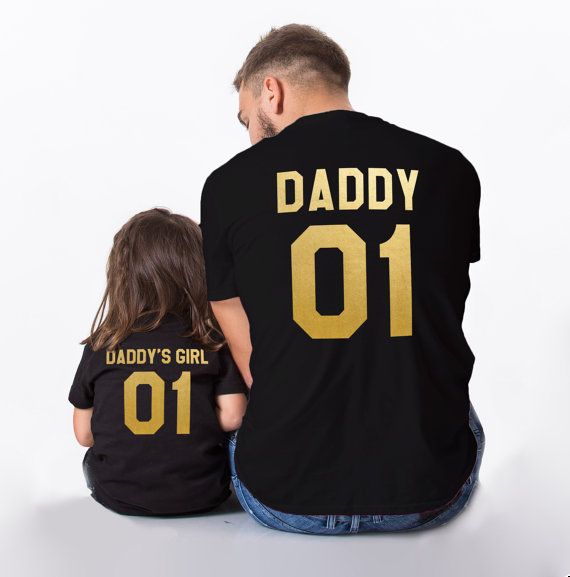 Daddy and Daughter matching shirt