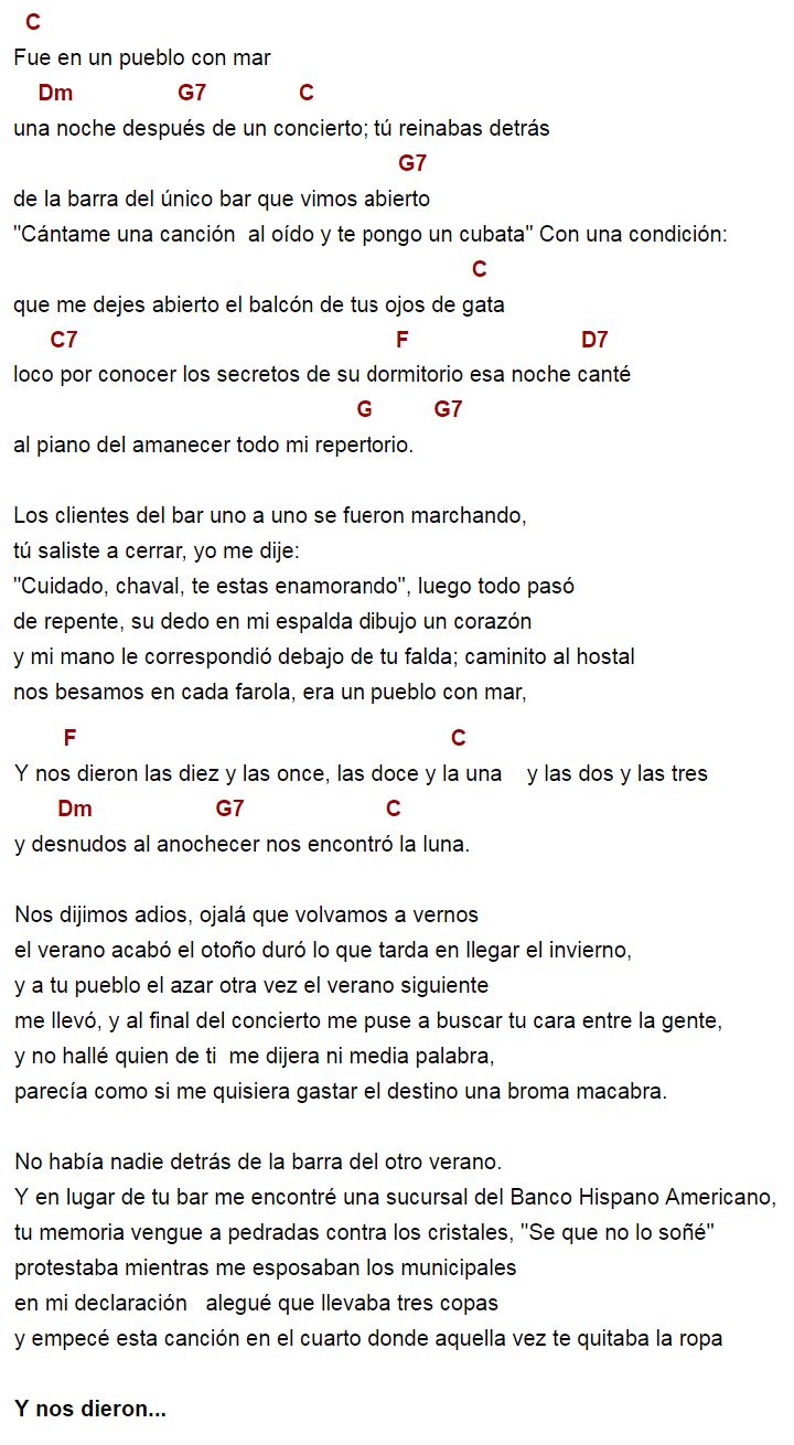 Como Tocar Y Nos Dieron Las 10 - Joaquín Sabina | Canciones de ukelele