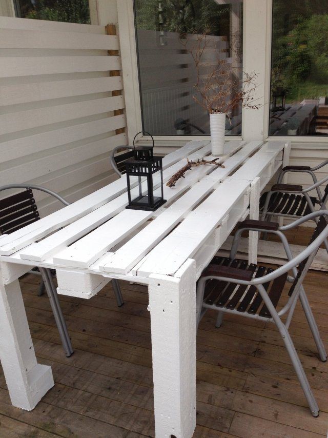 meuble en palette 81 ides diy pour votre espace maison - Faire Une Table De Jardin Avec Des Palettes meuble en palette 81 ides diy pour votre espace maison - Faire Une Table De Jardin Avec Des Palettes