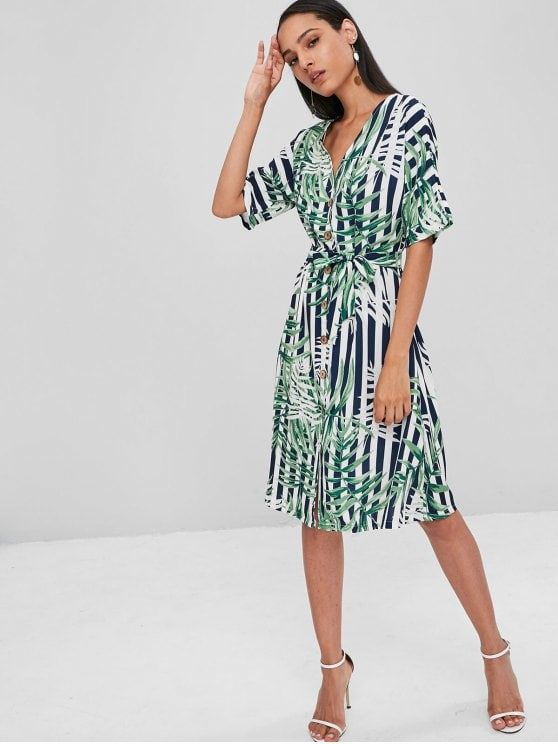 Short Leaf Dress
