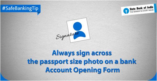SafeBankingTip While opening a new bank account, it is advisable - bank account forms SafeBankingTip While opening a new bank account, it is advisable - bank account forms