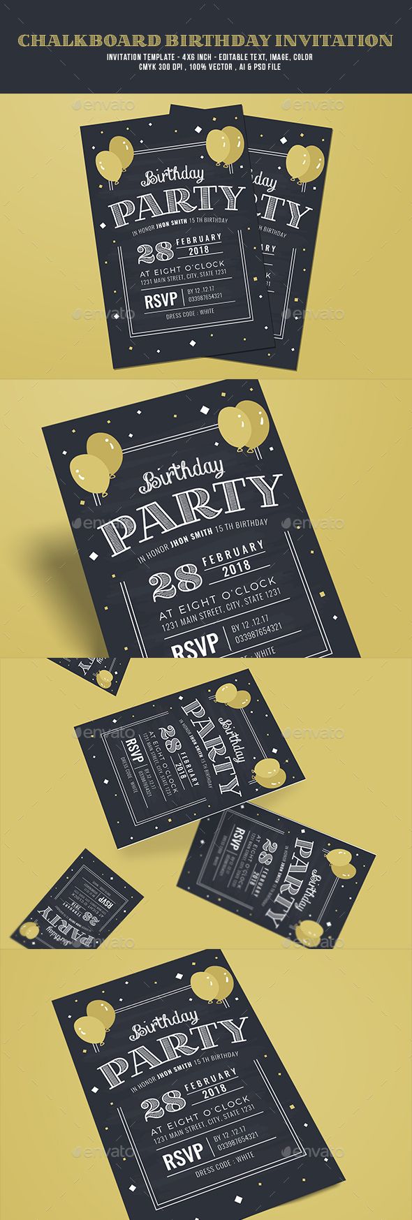 birthday flyers invitations
