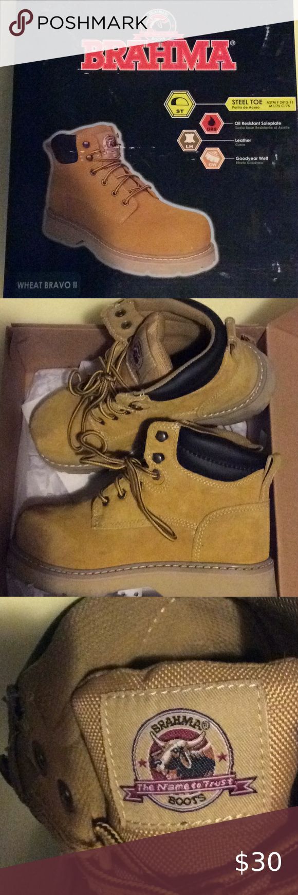 Brahma Boots Men s Size 7 Boots Men Steel Toe Boots brahma-men-s-remington-6-steel-toe-work-boots-walmart-inventory