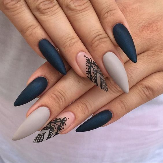13 Gorgeous Long Stilletto Nail Designs Stiletto 13 Gorgeous Long Stilletto Nail Designs Stiletto Nails Matte