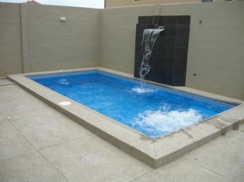 Cascada Piscina Moderna Buscar Con Google Piscinas Modernas Cascadas Piscina