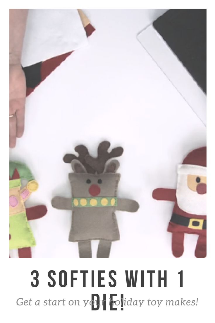 Elf Sizzix Bigz Plus Q Die-Santa Reindeer By Jennifer Jangles