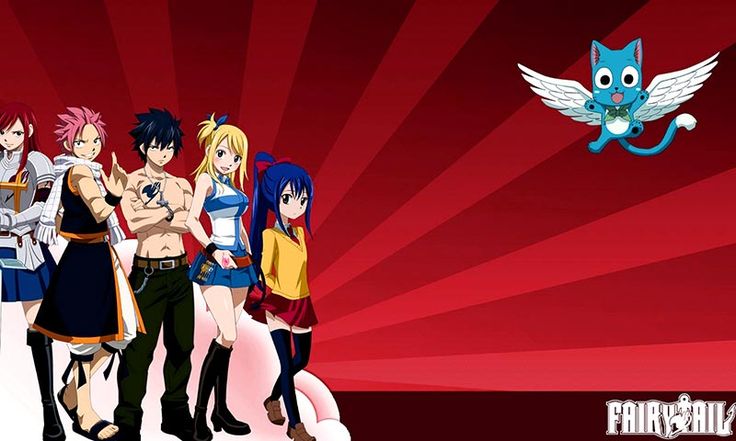 Fairy tale anime wallpaper