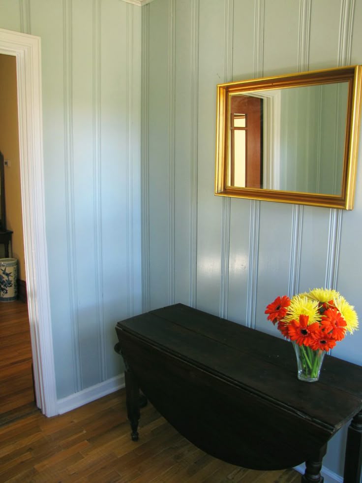 33 Best Ideas For Knotty Pine Images On Pinterest Living Room My I Can T Decide If Want To Paint My Knotty Pine Bat Or Leave It How Is Really Like The Results This Homeowner Had With Her Paneled Wall