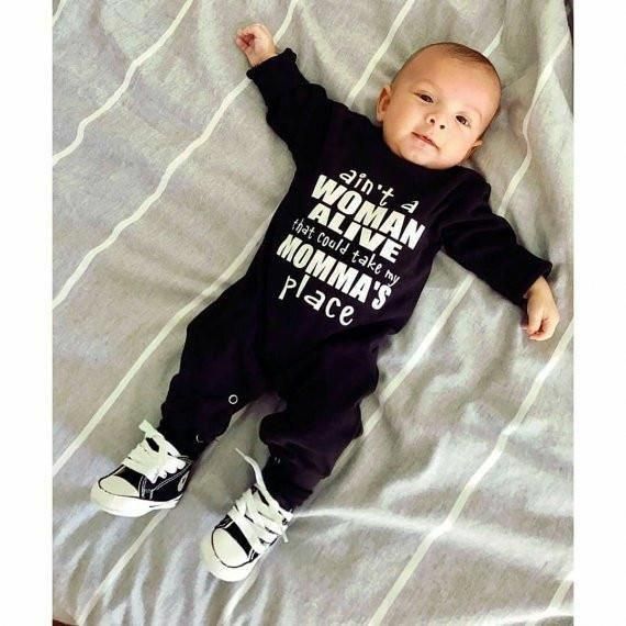 Felicy Newborn Infant Baby Girls Long Sleeve Letter Romper Tops+Pants Clothes Outfits Set