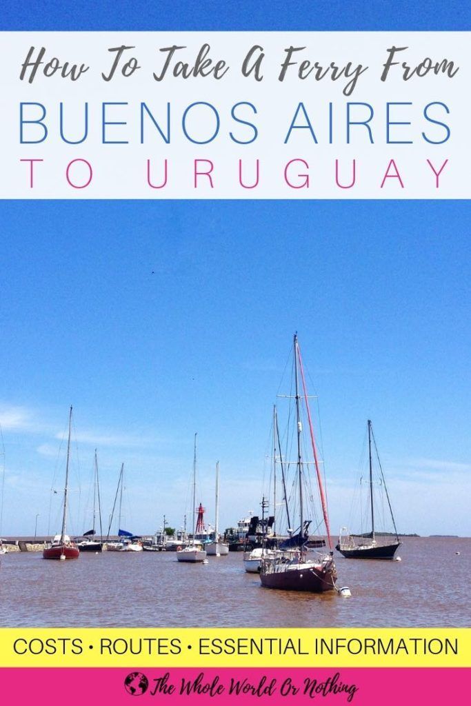 Buenos aires to montevideo boat