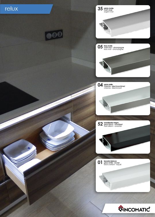 Focos Led LD ABS Bajo Mueble - Cucine Accesorios