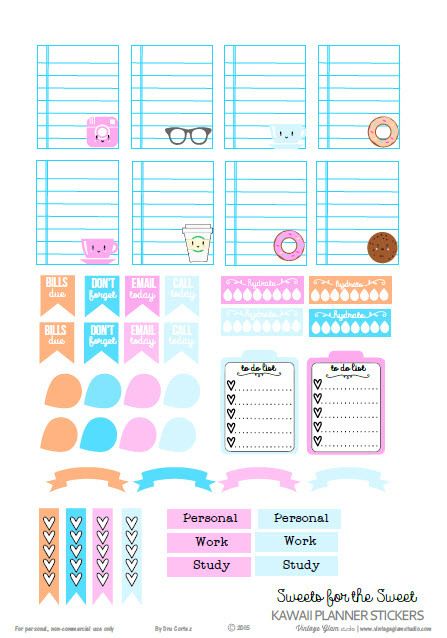 Cute Planner Templates - FREE DOWNLOAD