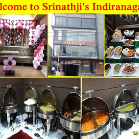 Srinathji's Indiranagar Welcomes you to experience India's ...